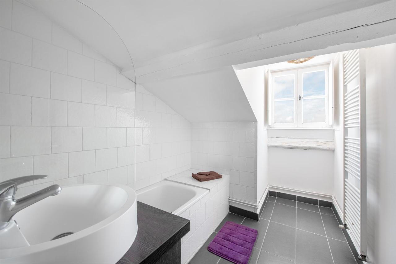 卡尔卡松Charmand Duplex Avec Vue Sur La Cite & Les Toits公寓 外观 照片